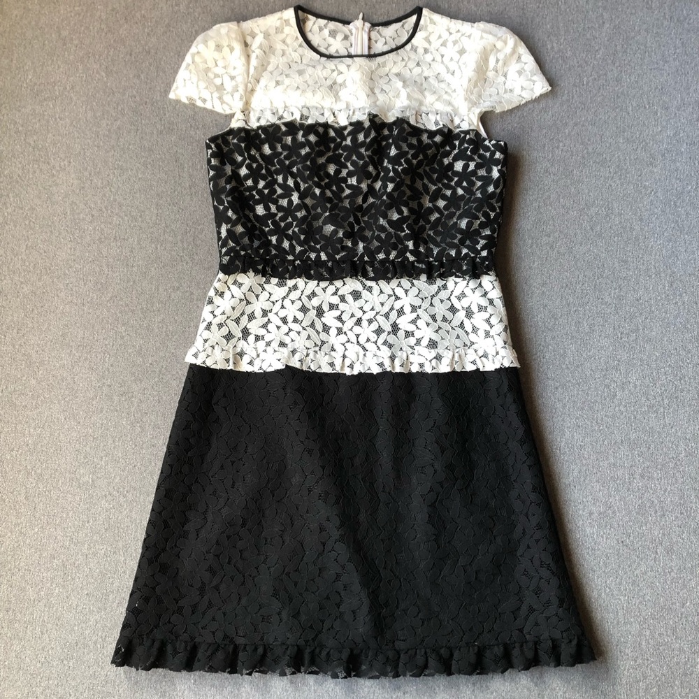 Milly Minis ~ Lace Colour Block Dress ~ Girls Size 16 ~ Brand New!